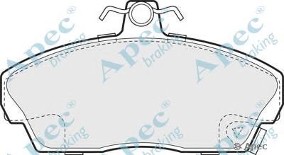 APEC BRAKING pad689 -  Комплект тормозных колодок, дисковый тормоз